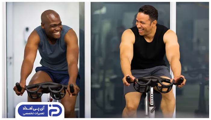 تاثیر الپتیکال و  دوچرخه ثابت روی کاهش وزن و چربی شکم