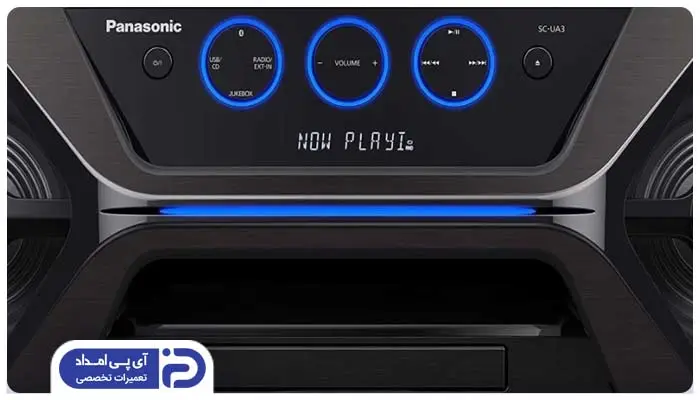 کاربرد دکمهها در اسپیکر پاناسونیک