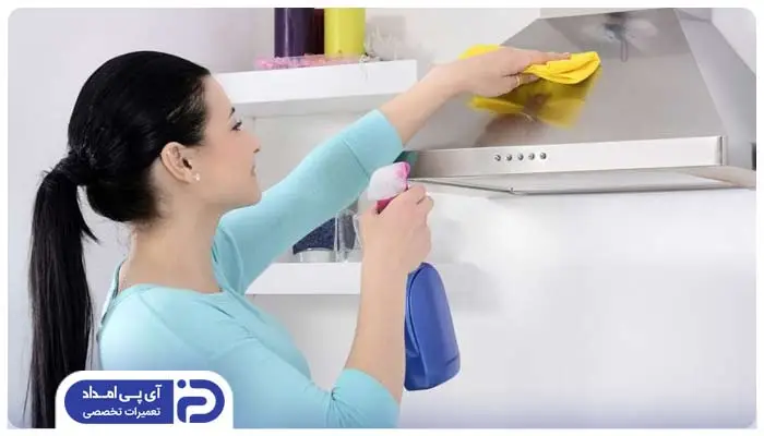 جرم گیری هود آشپزخانه
