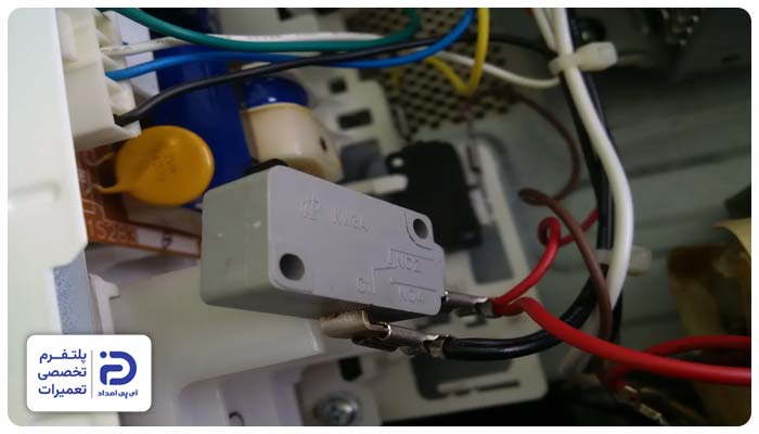 تعویض میکروسوئیچ ماکروفر بوتان