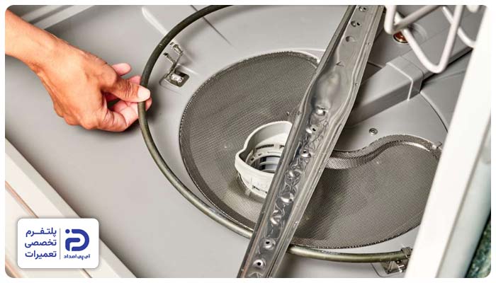 مشکل در المنت حرارتی ماشین ظرفشویی