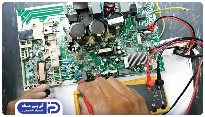 خطای EE کولر گازی بکو