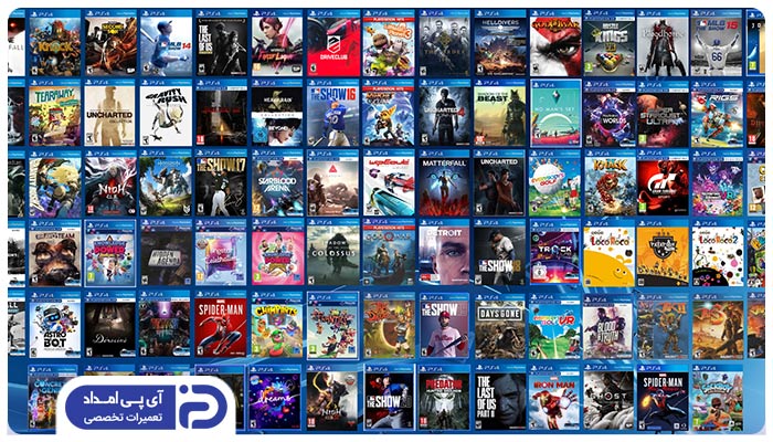 لیست بازی های قابل نصب روی PS4