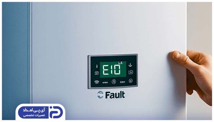 ارور E10 پکیج ایران رادیاتور