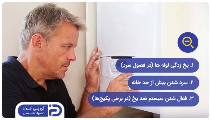 معایب خاموش کردن پکیج در هنگام مسافرت