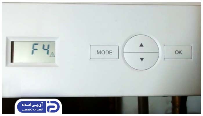 کد خطای F4 پکیج اخگر