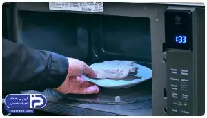 نحوه یخ زدایی در ماکروفر