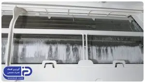 علت پرتاب یخ از کولر گازی