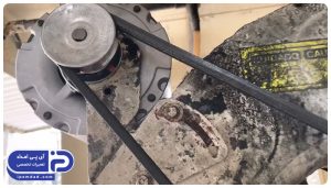 علت خیس شدن تسمه کولر آبی