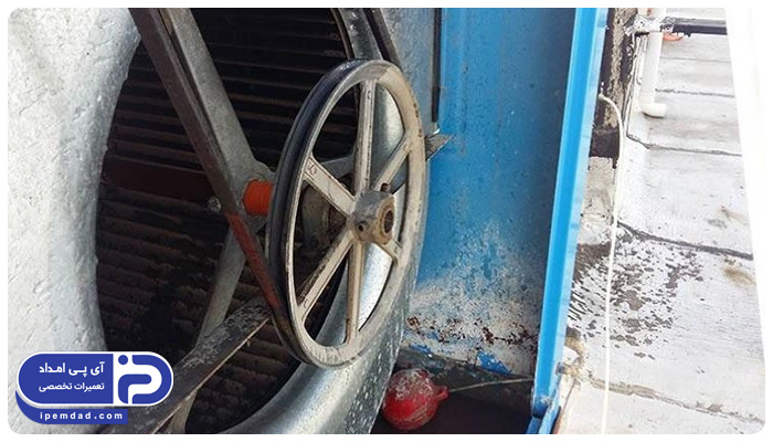 نحوه تعویض شفت کولر آبی