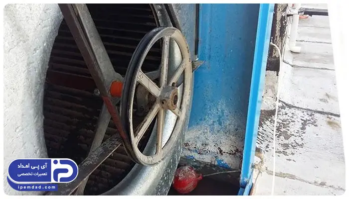نحوه تعویض شفت کولر آبی