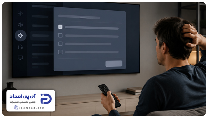 مشکل موافقت کاربر در تلویزیون ال جی (LG User Agreement)