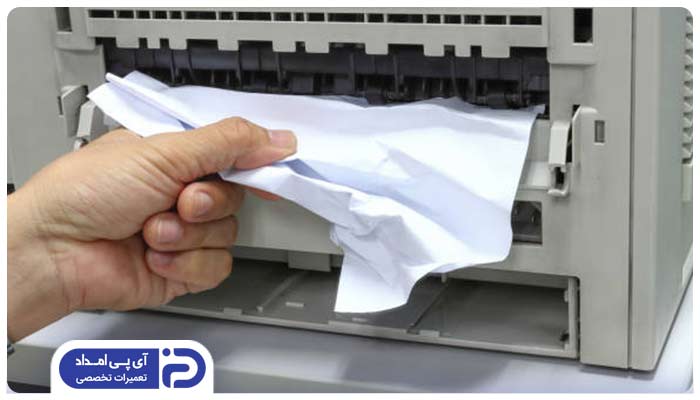 گیر کردن کاغذ در پرینتر یا تمام شدن آن