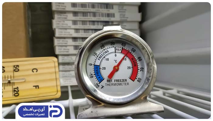 اختلال در دمای داخلی یخچال و فریزر