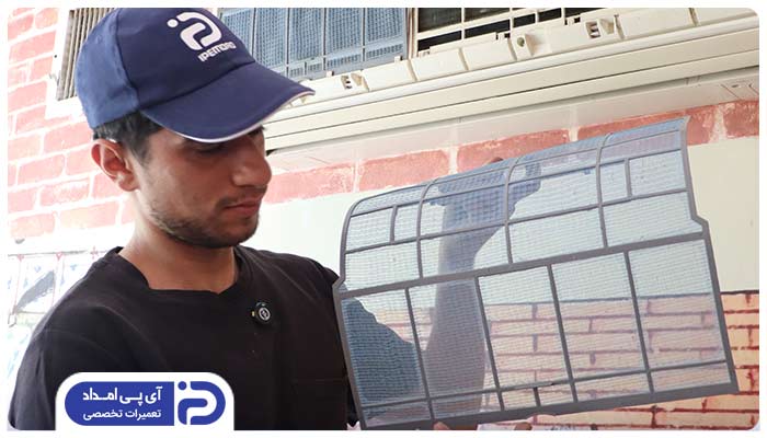 کثیفی یا گرفتگی فیلتر هوا