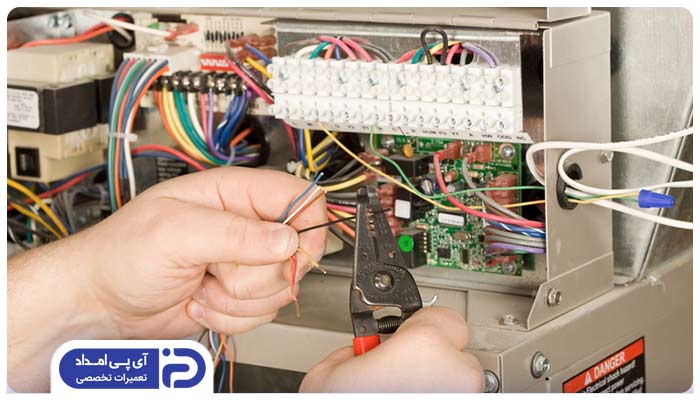 وجود مشکلات الکتریکی و خرابی برد کنترل