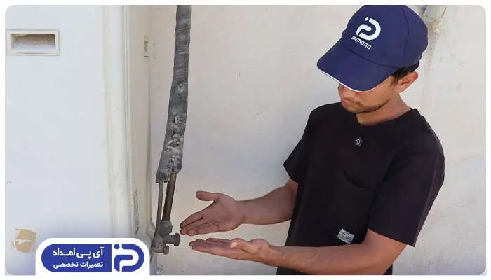 خرابی شیر انبساط یا شیر برقی علت باد سرد کولرگازی در حالت گرمایش