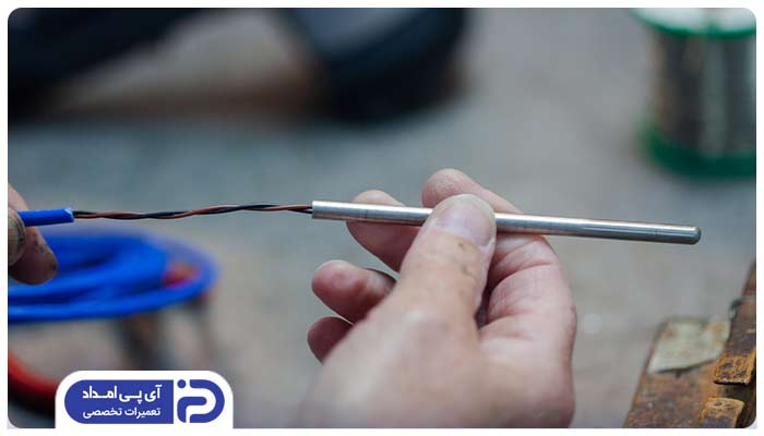 تست و تعویض سنسور دما یا ترموستات