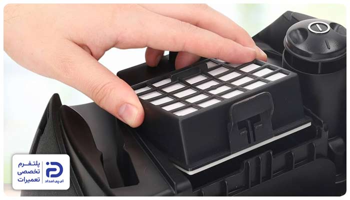 جداسازی قطعات جاروبرقی 