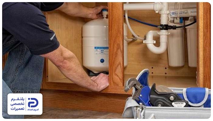 هواگیری مخزن ذخیره برای هواگیری دستگاه تصفیه آب خانگی