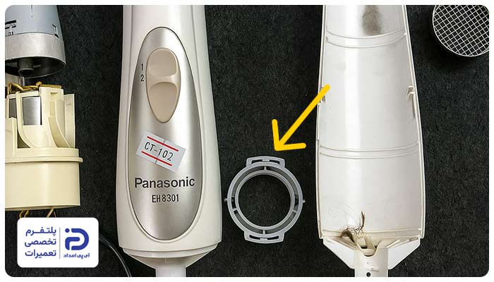 خرابی بلبرینگ، علت نچرخیدن سشوار چرخشی