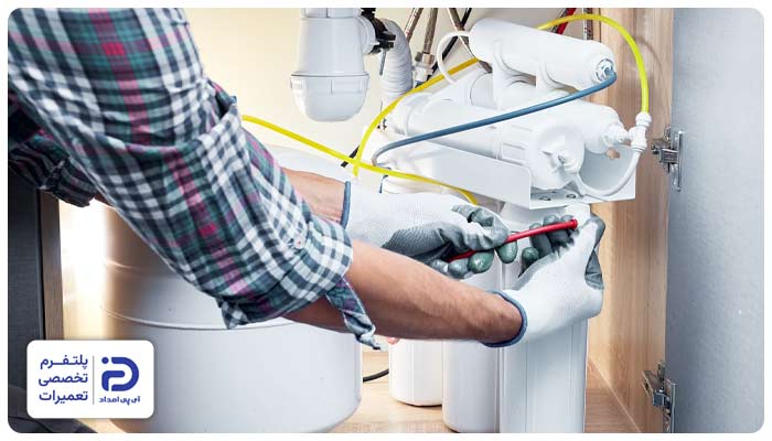 کربن‌گیری فیلترها دستگاه تصفیه آب خانگی