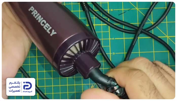 خرابی سیم رابط، علت نچرخیدن سشوار چرخشی