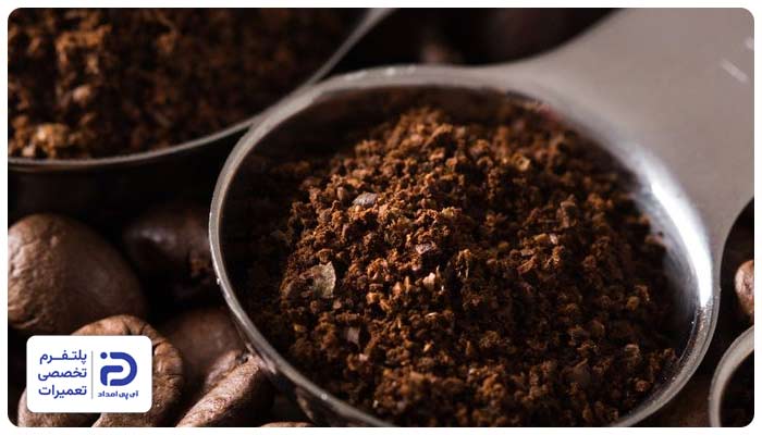 رطوبت یا کهنگی پودر قهوه