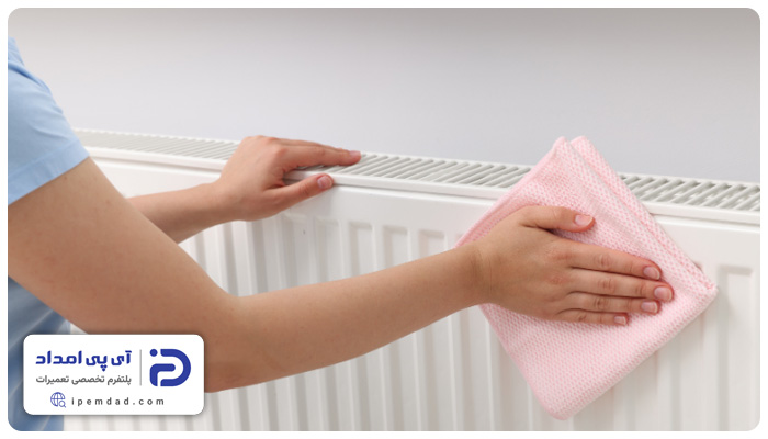 نحوه تمیز کردن شوفاژ و رادیاتور