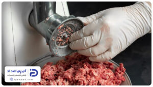 علت برعکس چرخیدن چرخ گوشت