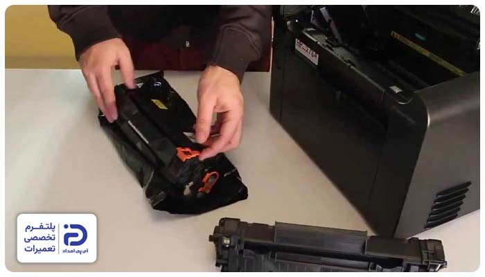 تعویض تونر پرینتر کانن
