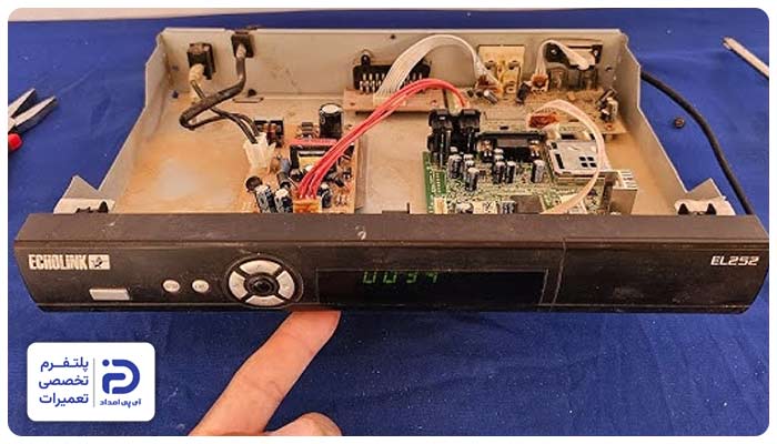 خرابی، سوختن یا قطعی چشمی گیرنده