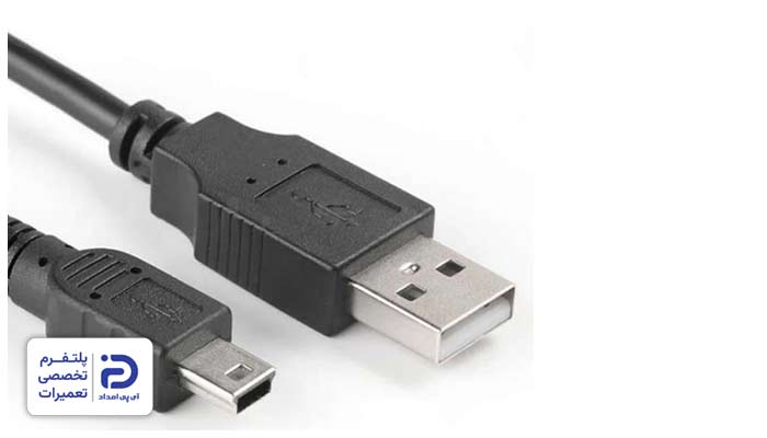 خرابی یا مشکل کابل، پورت یا هاب USB