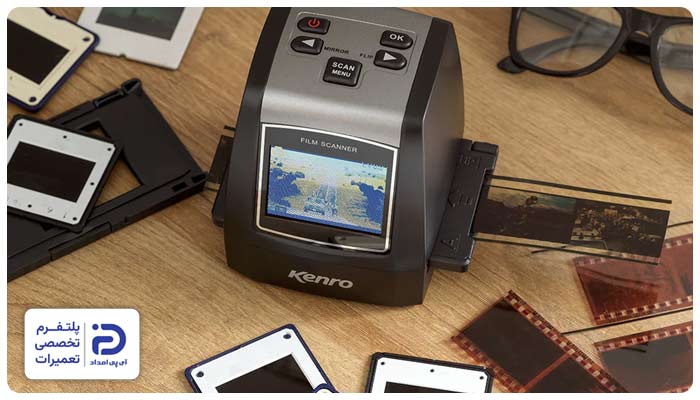 خشهای عمیق روی فیلم