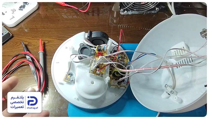 نوسانات برق یا سوختن المان‌های گرمایی