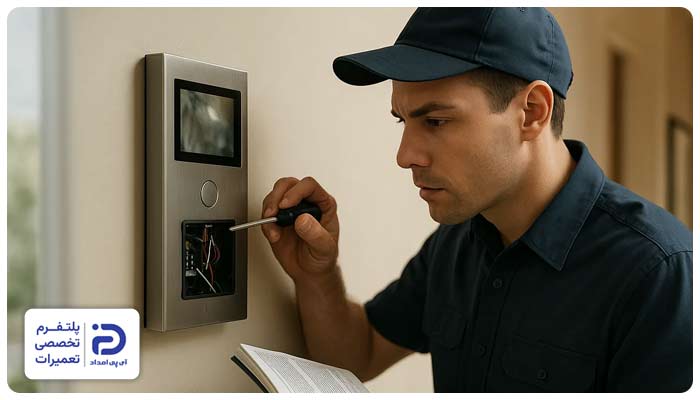 پارازیتها از علتهای کم شدن صدای آیفون تصویری