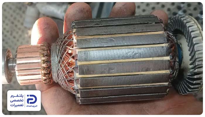 خرابی موتور و قطعات داخلی