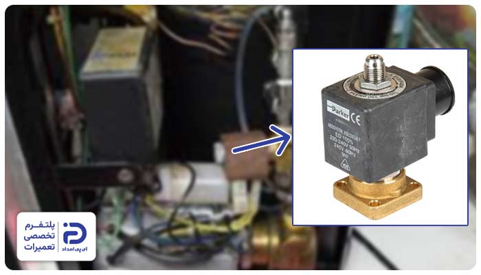 خرابی شیر برقی یا شیر انبساط اسپرسوساز