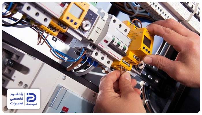 نوسان برق ساختمان