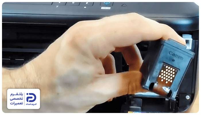 بررسی اولیه و عیب‌یابی کارتریج پرینتر کانن