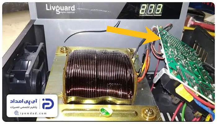 خرابی مدار یا برد داخلی