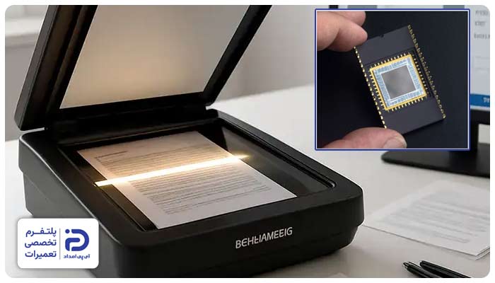 آلودگی داخلی روی آینهها، لنز یا سنسور CCD/CMOS