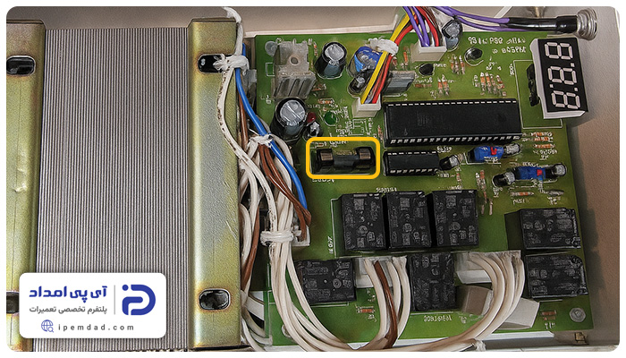 خرابی فیوز داخلی