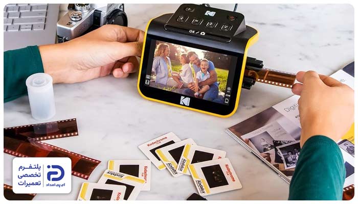 پرز، گرد و غبار یا چربی روی فیلم