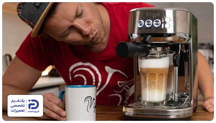 قدرت کم دستگاه اسپرسوساز