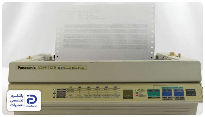 چاپ کمرنگ پرینتر پاناسونیک