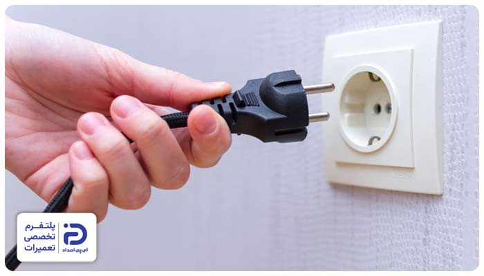 خرابی پریز برق