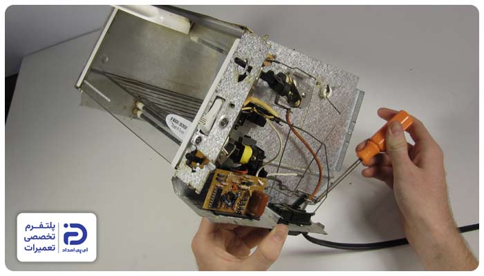  ایراد در مونتاژ دستگاه