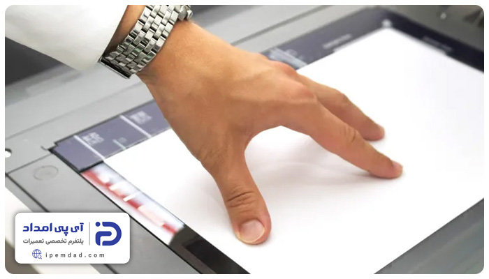 علت خط افتادن در اسکنر