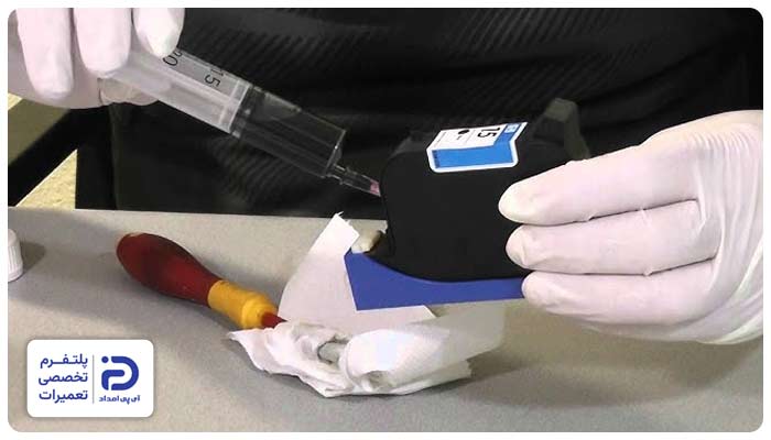 شارژ کارتریج با تونر استاندارد و سازگار با مدل پرینتر اچ پی